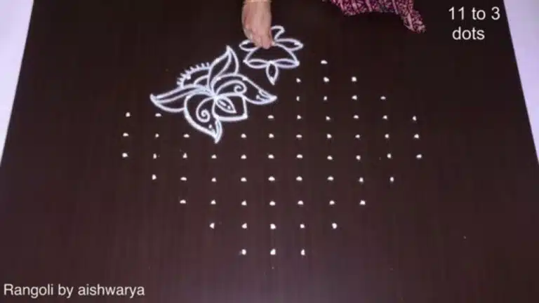 diya rangoli