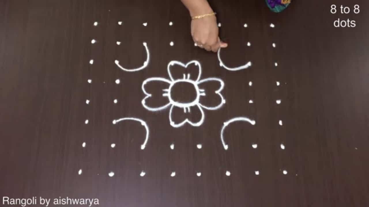 Divali Rangoli 8 to 8