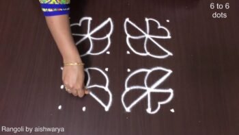 Diwali Creative Everyday Muggu Latest Kolam