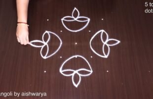 Diwali Diya Rangoli Designs