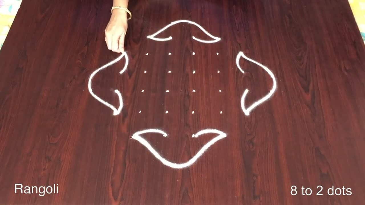 Diwali Flower Rangoli Traditional