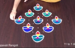 Diwali Muggulu 2024 Rangoli for Diwali