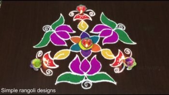 Diwali Muggulu Designs 11 to 6