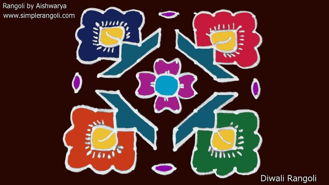 Diwali Par Rangoli Kaise Banaye
