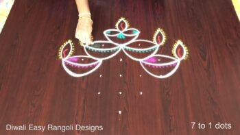 Diwali Rangoli Easy Design
