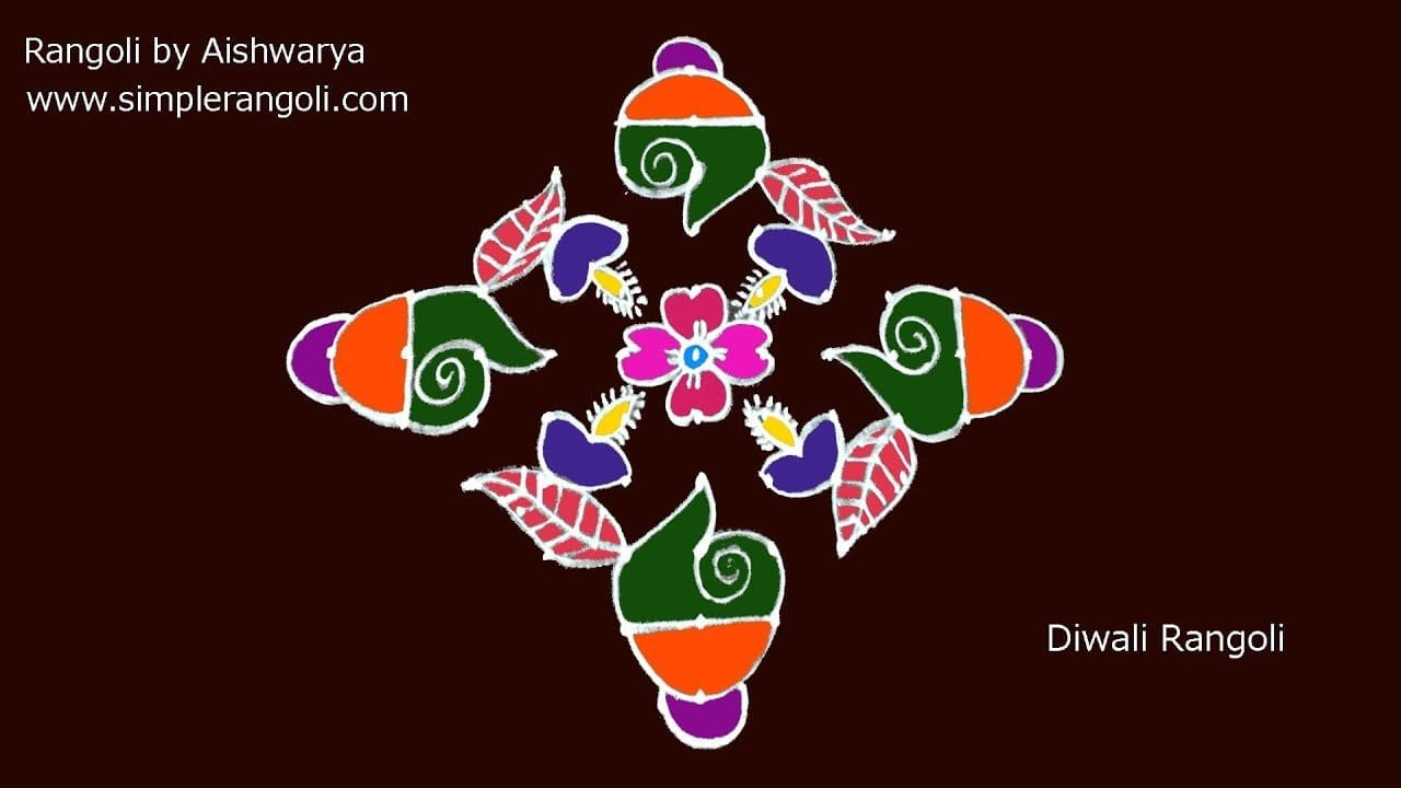 Diwali Sangu Kolam Shanku Muggulu