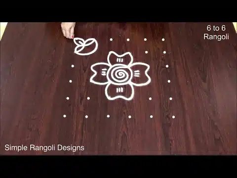 Diwali Purattasi kolam