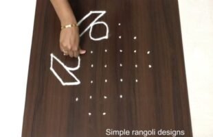 Diwali Special Rangoli Kolam 8 to 2