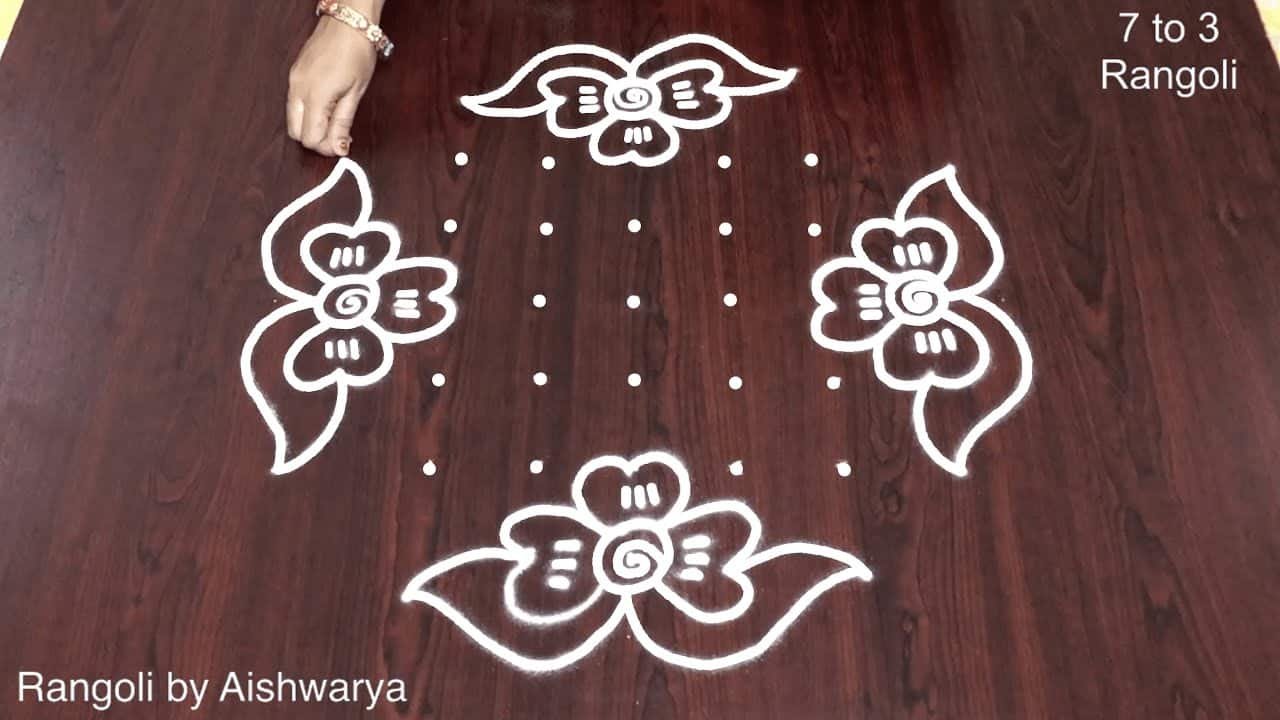 Diwali Special Rangoli Muggulu