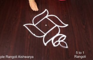 Diya Rangoli Designs
