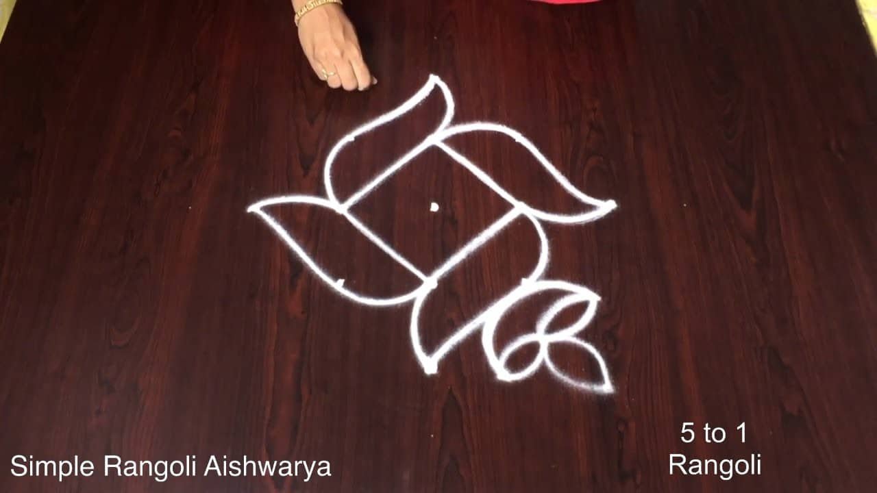 Diya Rangoli Designs