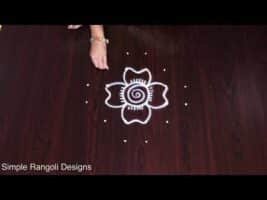 Dot Tuesday Step Easy Muggulu Rangoli