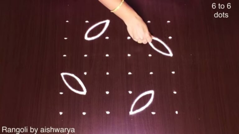 dotted rangoli