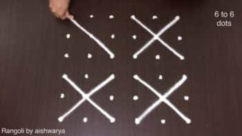 Draw Beautiful Deepam Deepala Simple Kolam