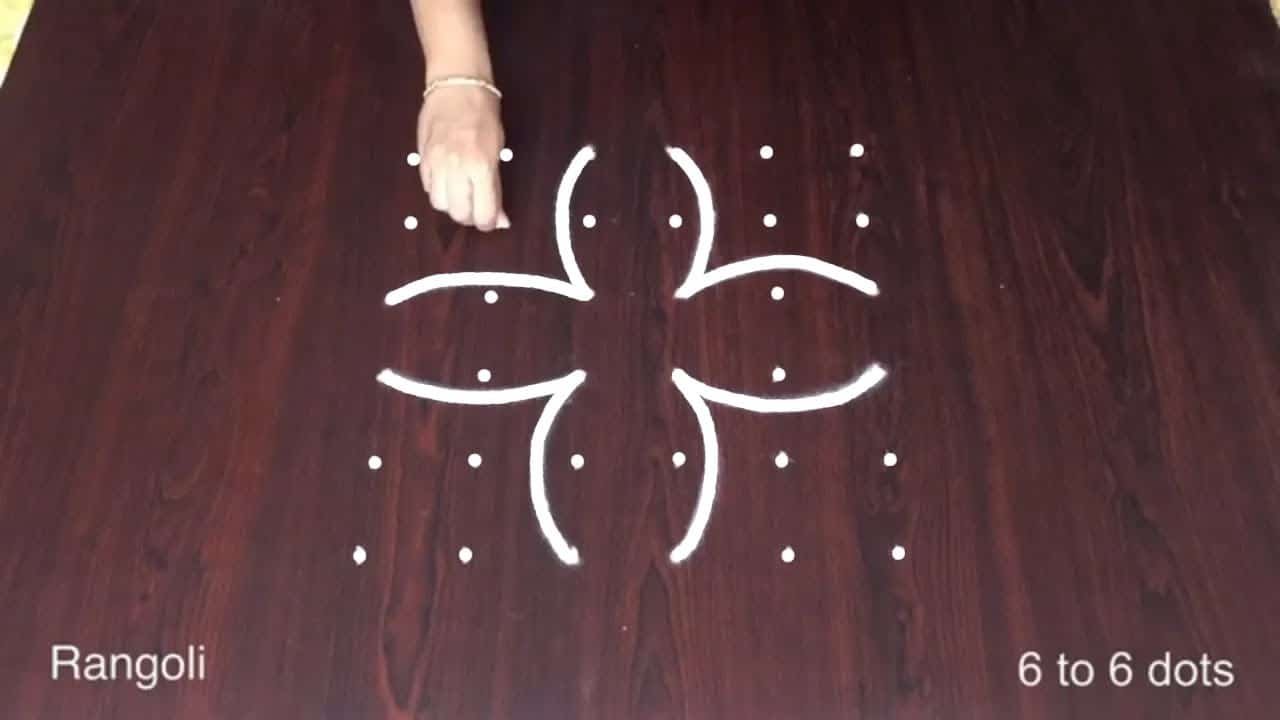 Draw Beginners Step Step Traditional Rangoli