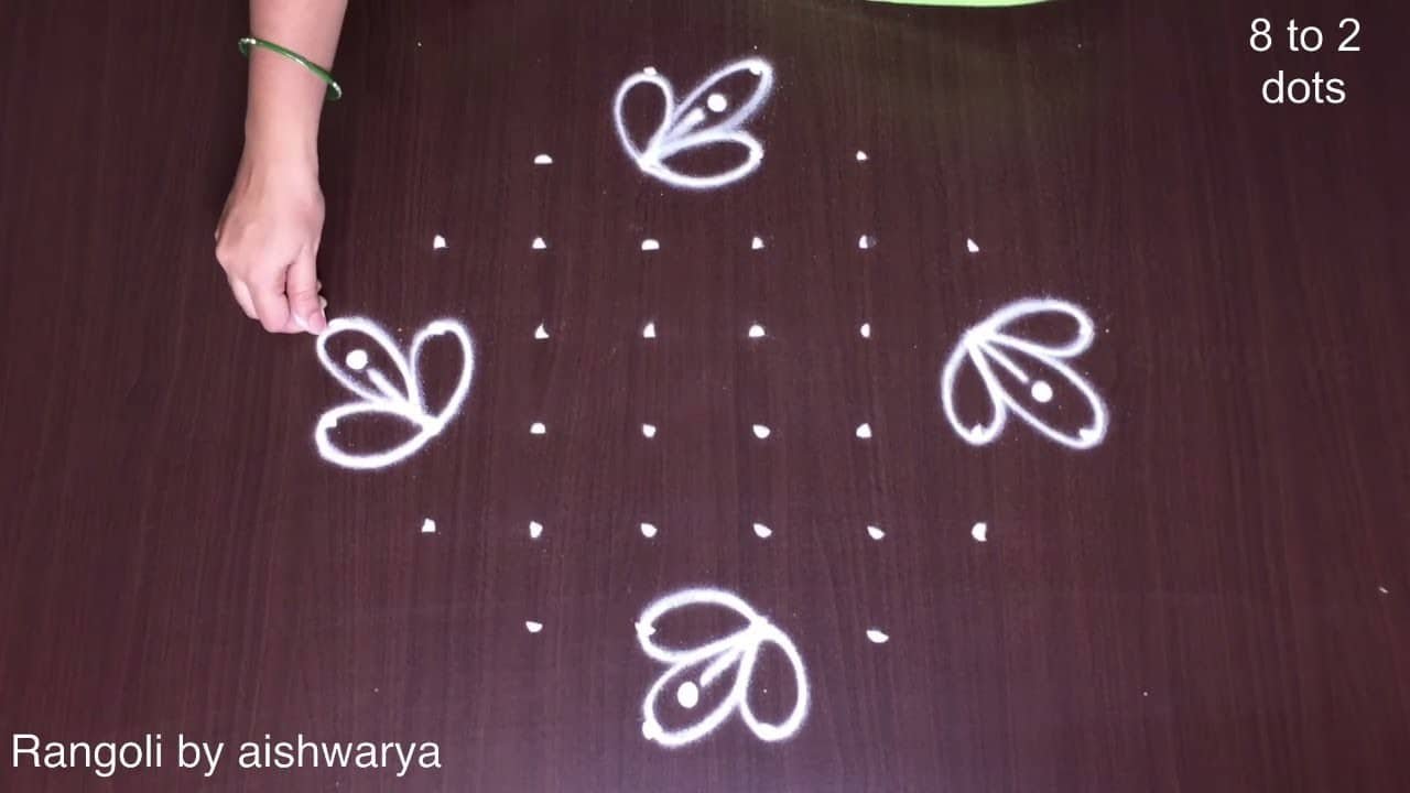 Draw This Rangoli for Occasion