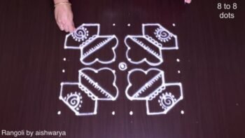 Draw This Rangoli for Sankranti
