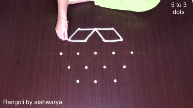 Dussehra Navaratri rangoli