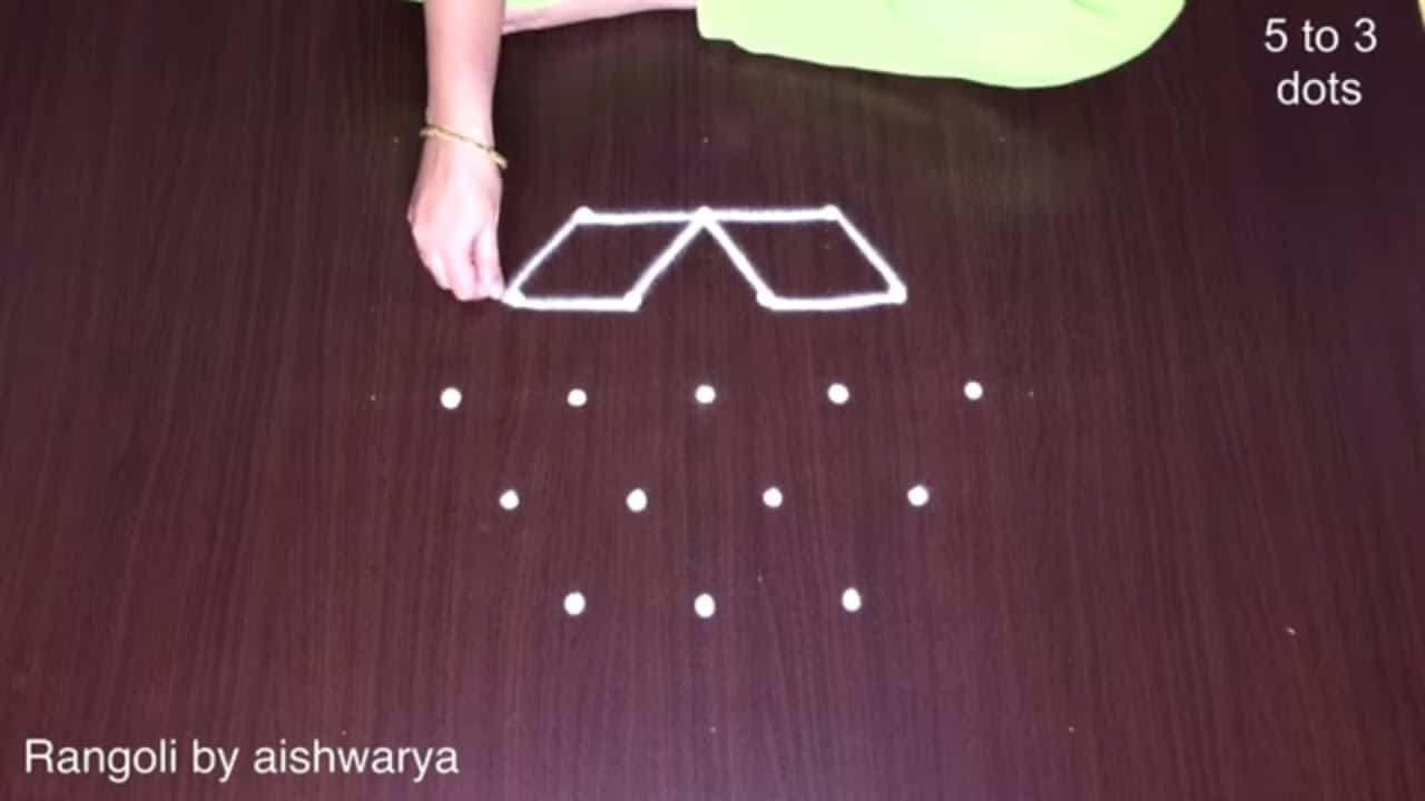 Dussehra Navaratri Designs Rangoli