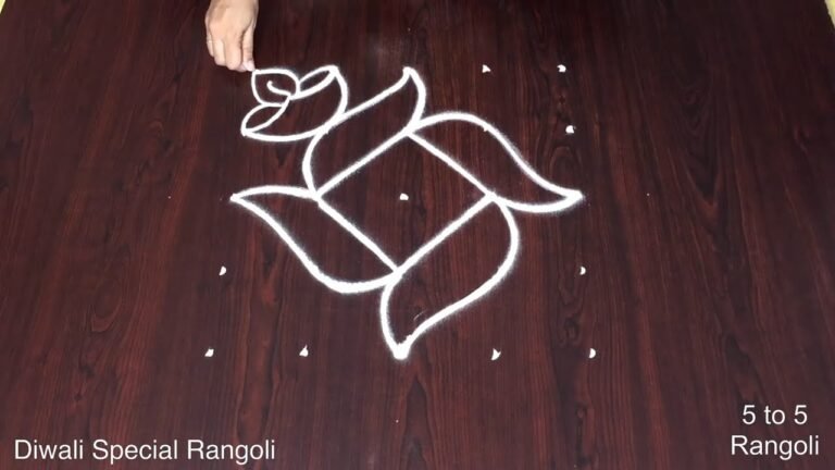 Dussehra rangoli