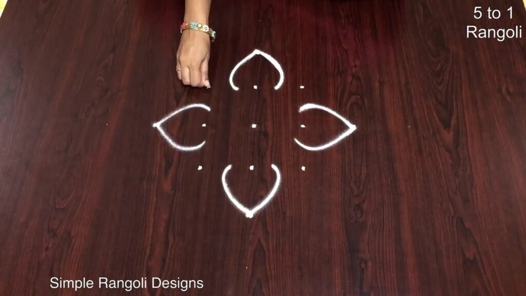 5×1 dots muggulu