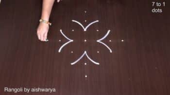 Easy and Beautiful Diya Rangoli
