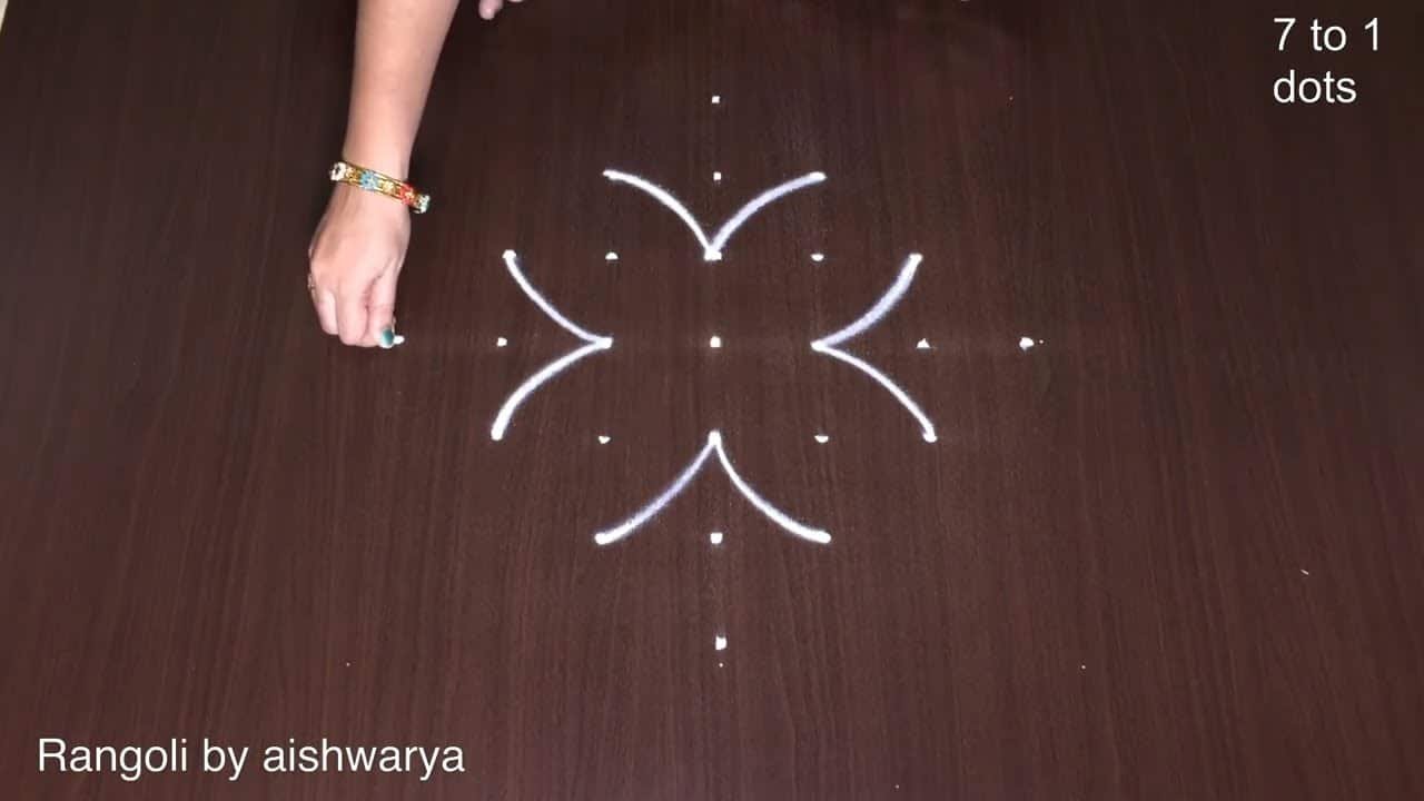 Easy and Beautiful Diya Rangoli