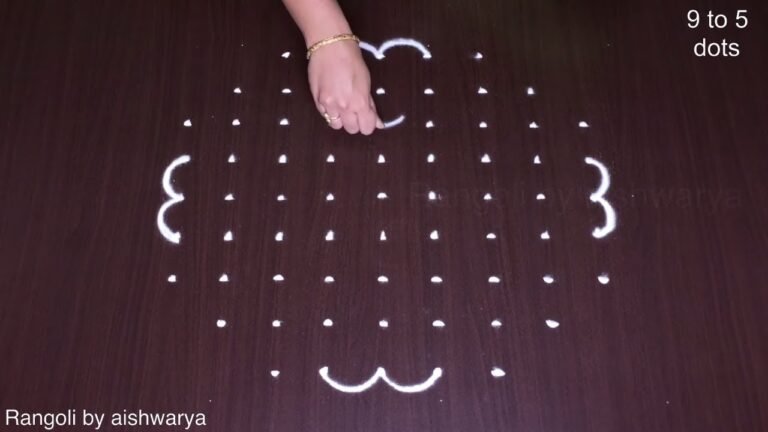 hand rangoli