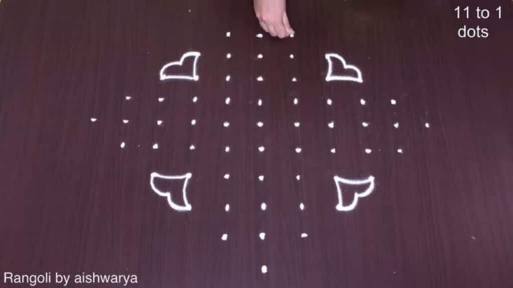 11-to-1 dot muggulu