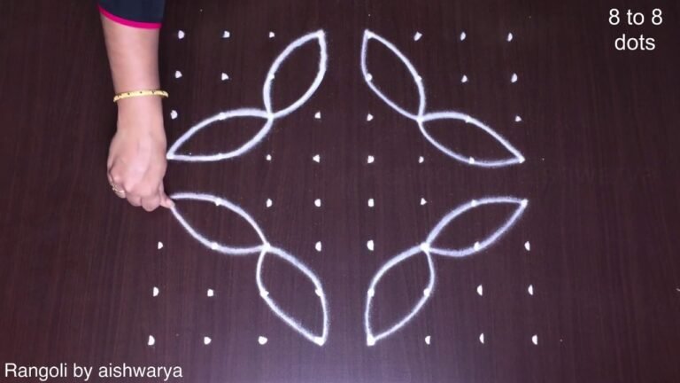 Easy Apartment Kolam Dizains