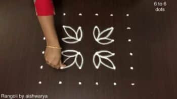 Easy Beautiful Beginners Designs Aishwarya Muggulu