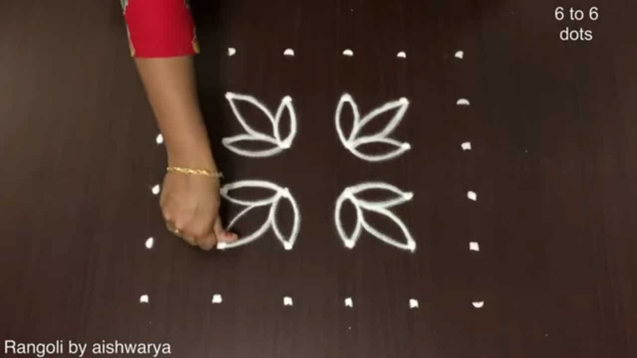 Easy Beautiful Beginners Designs Aishwarya Muggulu