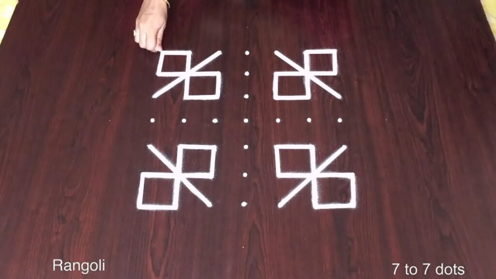 easy border rangoli designs 11062