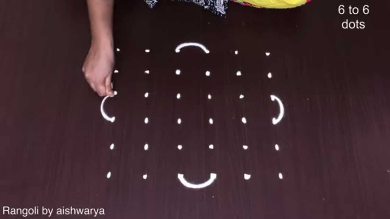 Easy Cute Designs Deepam Diya Kolam