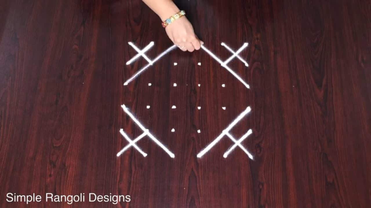 Easy Daily Designs Aishwarya Beautiful Muggulu