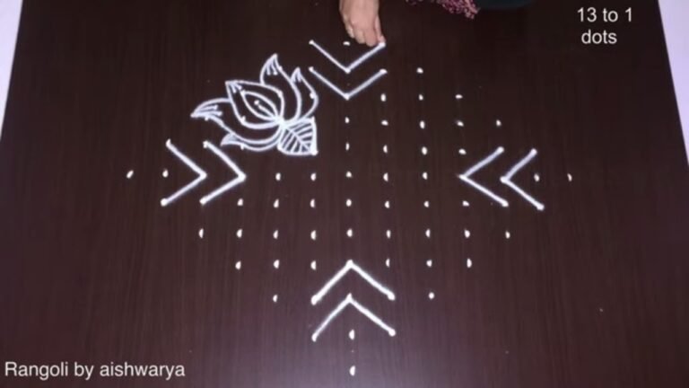 easy daily kolam