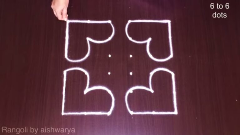 daily kolam design