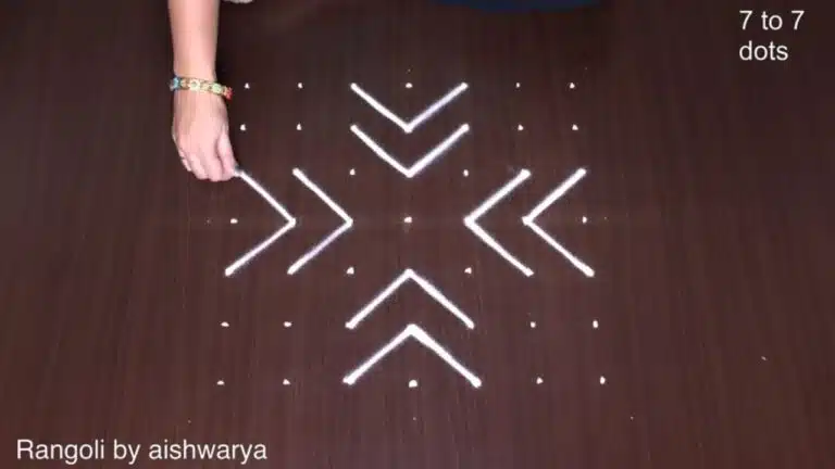 deepam rangoli