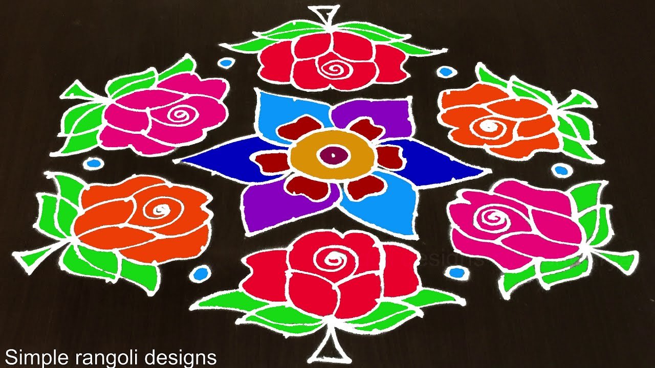 Easy Dhanurmasam Sankranthi Muggulu