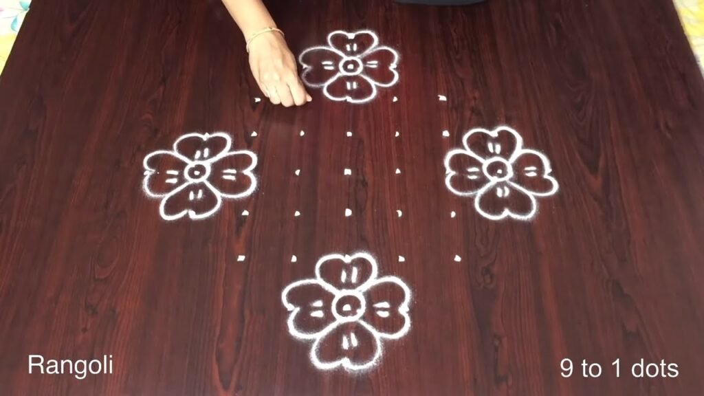 dotted rangoli