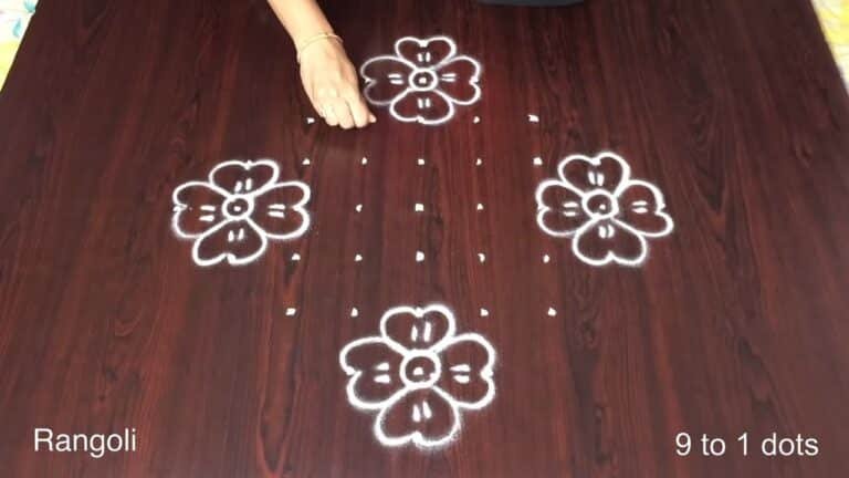 dotted rangoli