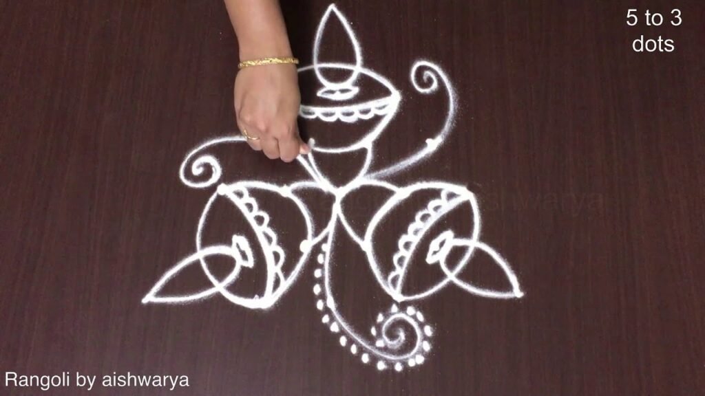 Diwali kolam