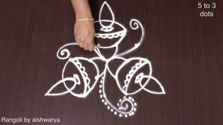Diwali kolam