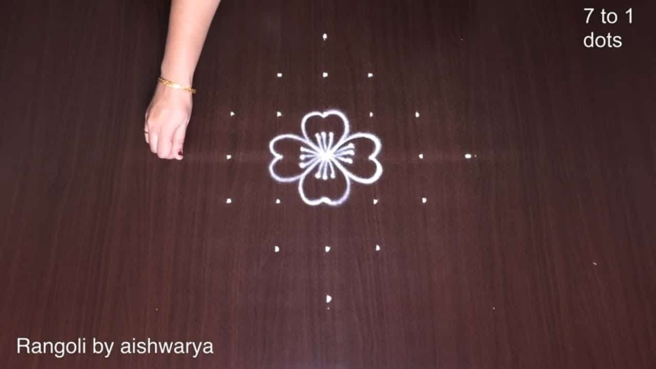 Easy Friday Muggulu for Beginners