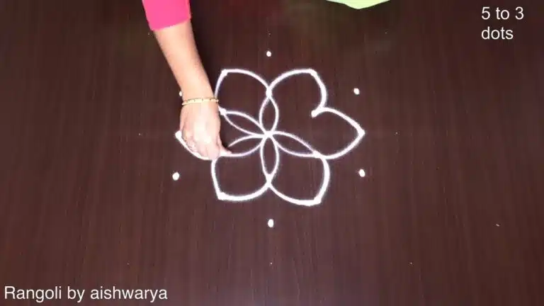 freehand rangoli