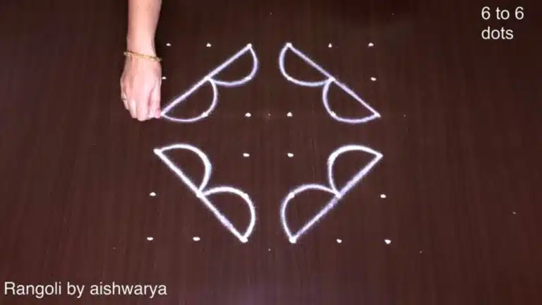 Karthika deepam muggulu