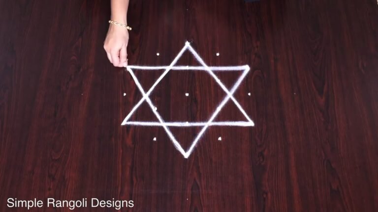 diya rangoli
