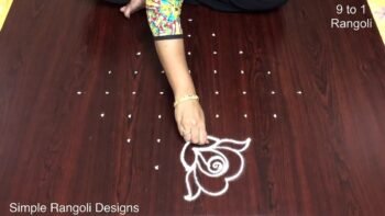 Easy Muggulu Designs With Dots