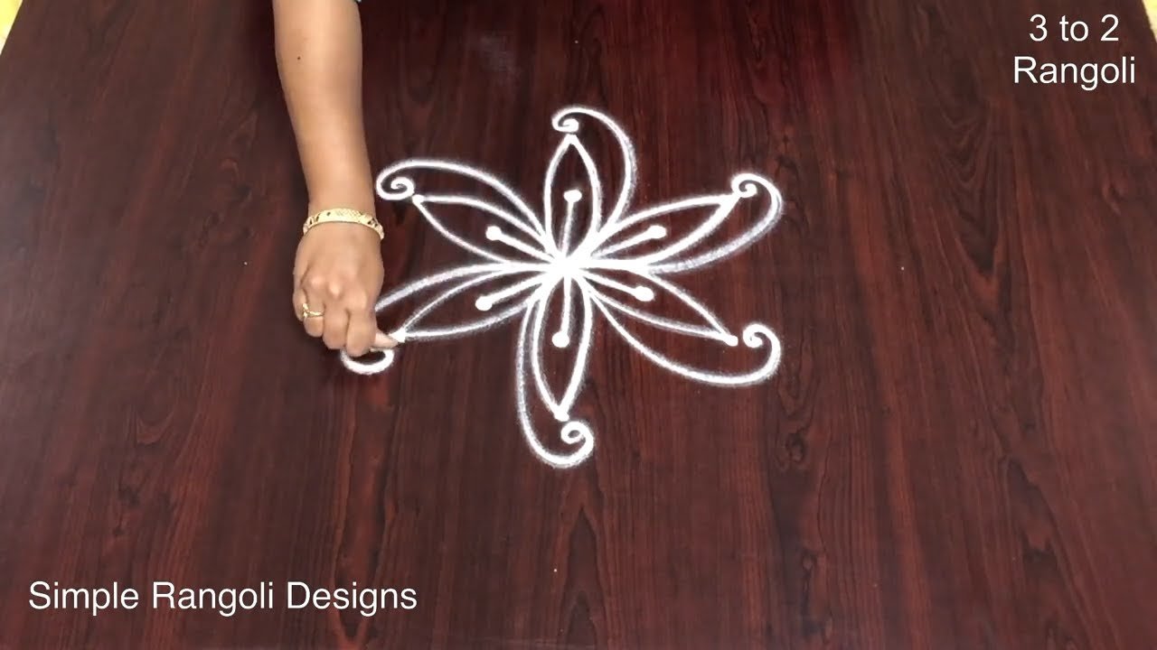 Easy Muggulu for Daily Purposes