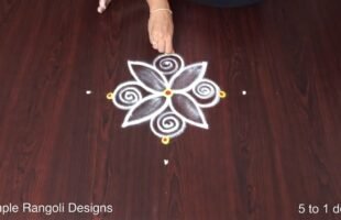 Easy Muggulu for Your Doorstep
